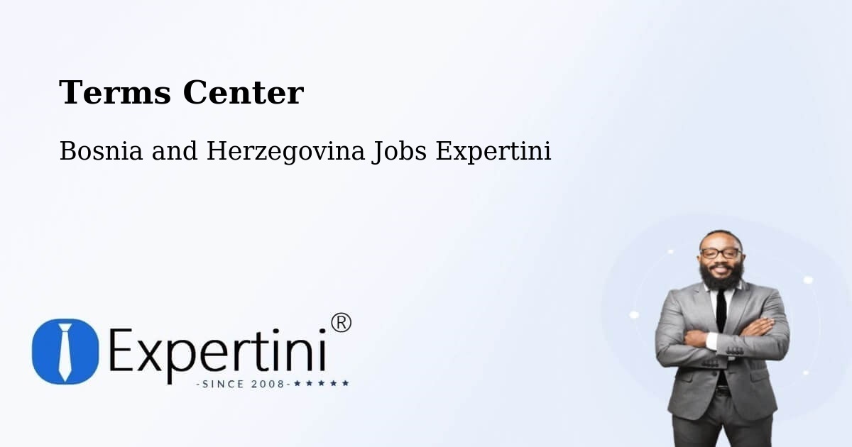 Terms of Service – Čečava - Bosnia and Herzegovina Jobs Expertini